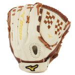 Guantes Mizuno Softball Classic Series Fastpitch 12.5" Para Mujer Plateados/Marrom 7342890-WB