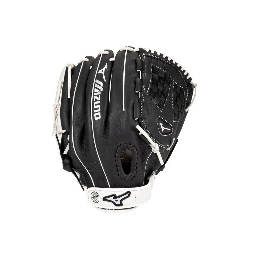 Guantes Mizuno Softball Franchise Series Fastpitch 12.5" Para Mujer Negros 0941726-KC