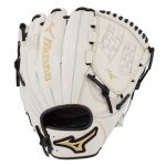 Guantes Mizuno Softball MVP Prime Fastpitch 11.5" Para Mujer Blancos/Negros 6231504-IZ