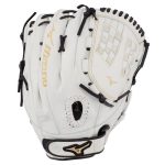 Guantes Mizuno Softball MVP Prime Fastpitch 12.5" Para Mujer Blancos/Negros 1498560-UI