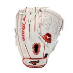 Guantes Mizuno Softball MVP Prime SE Fastpitch 12.5" Para Mujer Blancos/Rojos 0143678-CP