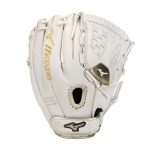 Guantes Mizuno Softball MVP Prime SE Fastpitch 12" Para Mujer Blancos/Dorados 9438105-YI