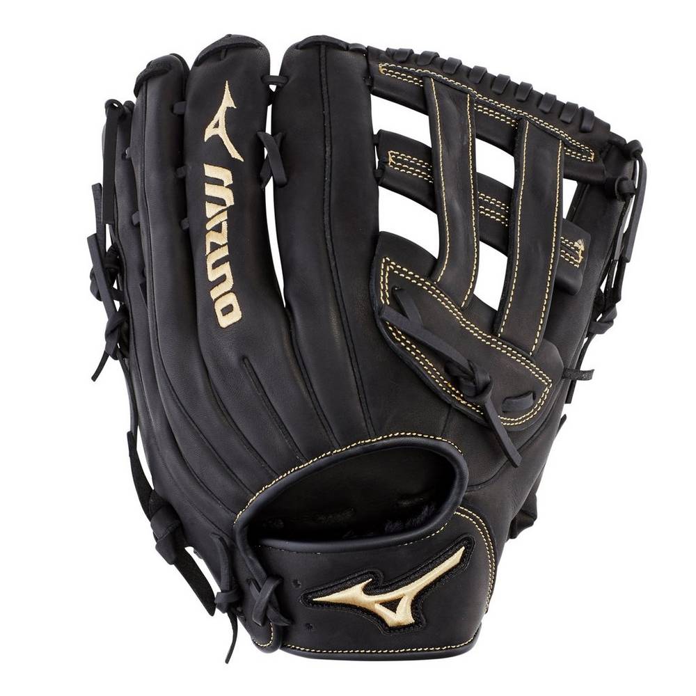 Guantes Mizuno Softball MVP Series Slowpitch 13" Para Mujer Negros 3578249-JY