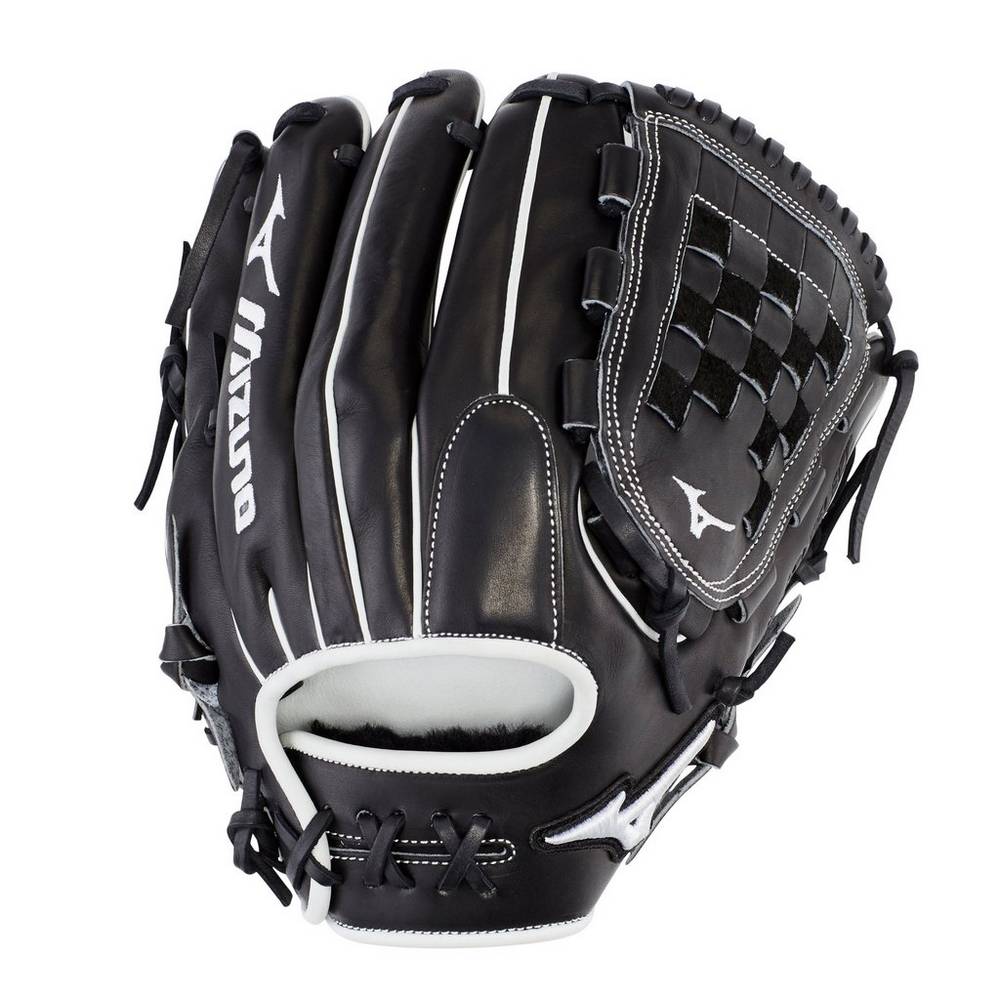 Guantes Mizuno Softball Pro Select Fastpitch 12" Para Mujer Negros 4093152-LY