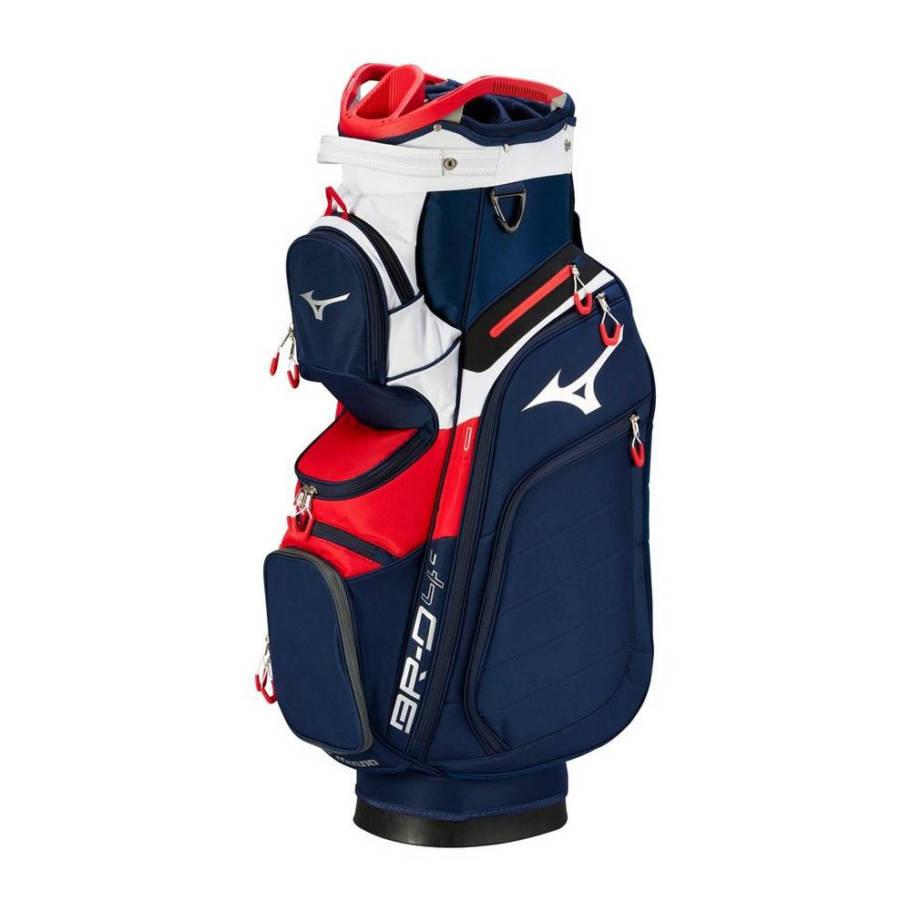 Mochila Mizuno BR-D4C Cart Para Mujer Azul Marino/Rojos 0617459-OZ