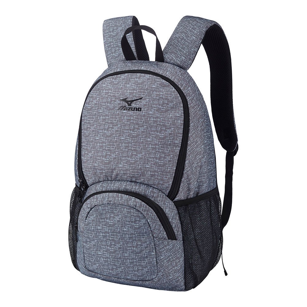 Mochila Mizuno Back Pack Camo Para Mujer Grises 9075186-WH