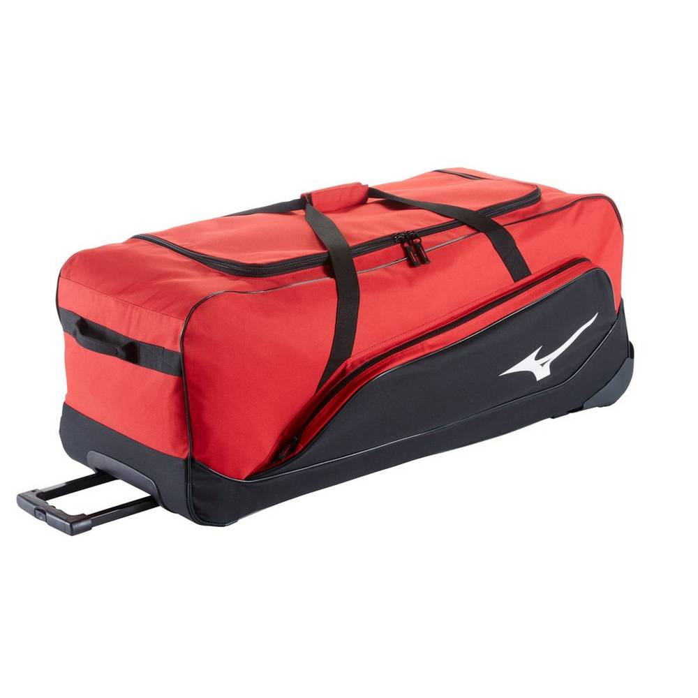 Mochila Mizuno Beisbol MX Equipment Wheel G2 Para Mujer Rojos 2173496-OH