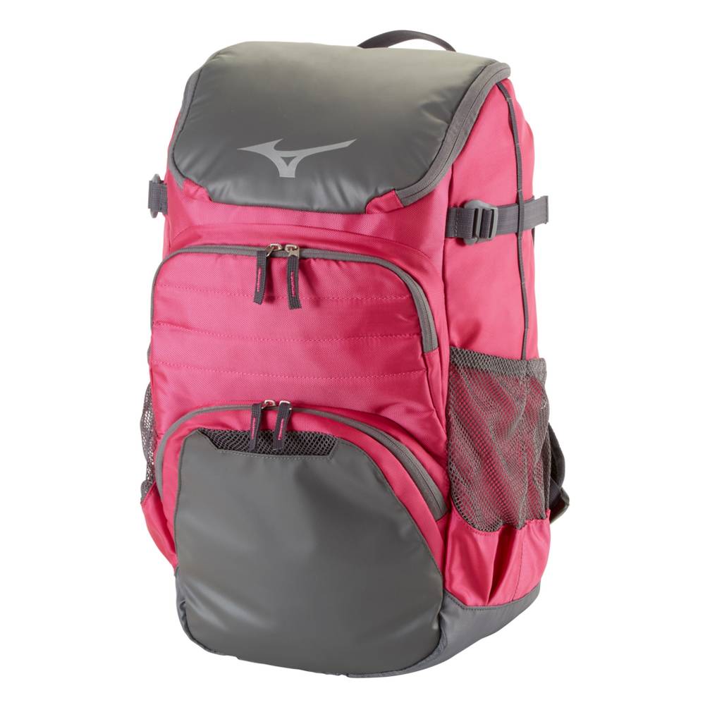Mochila Mizuno Beisbol Organizer OG5 Para Mujer Rosas/Negros 9637152-KY