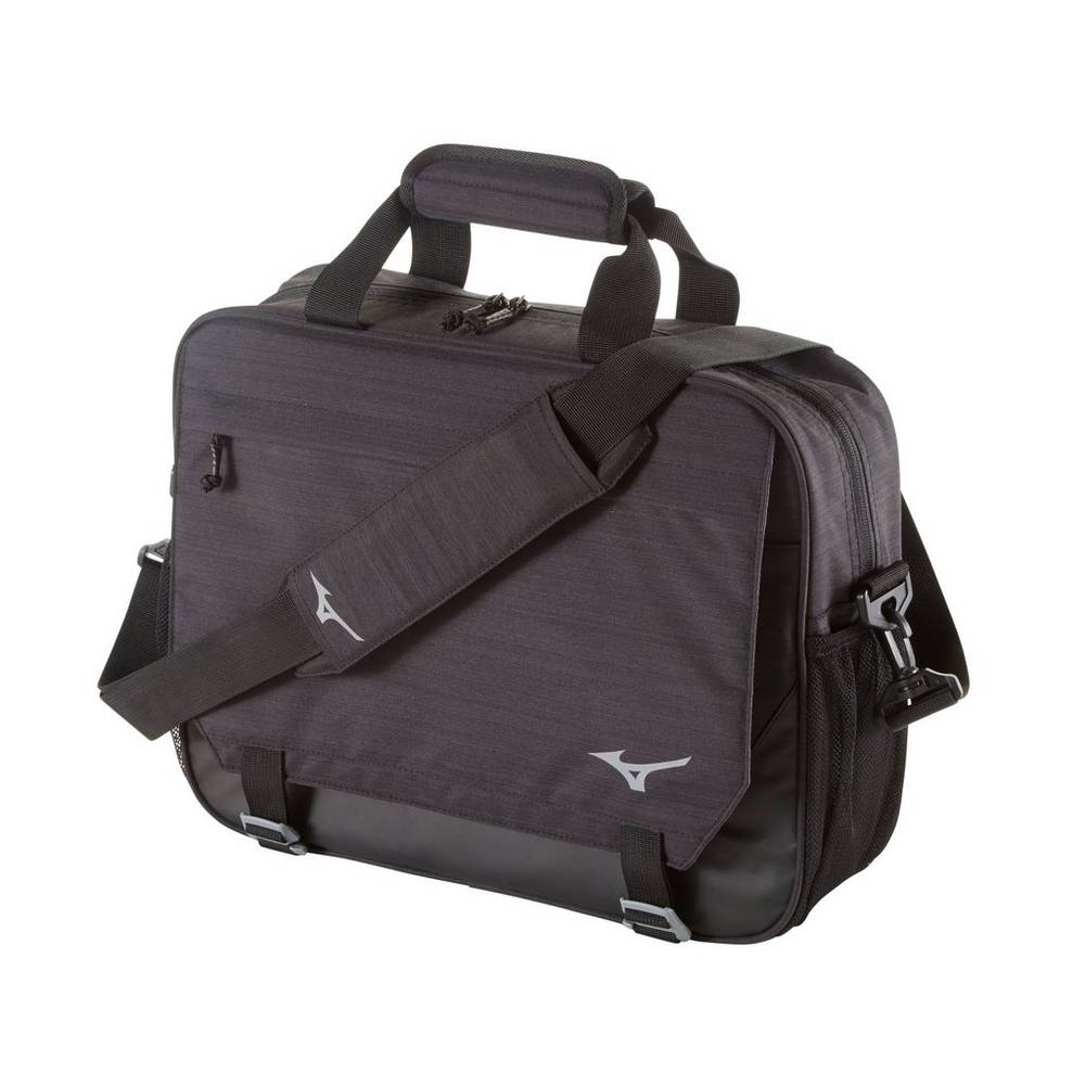 Mochila Mizuno Front Office Briefcase Para Mujer Negros 4806592-GV