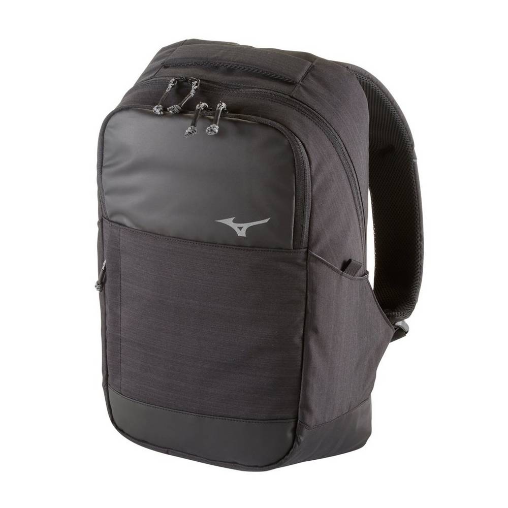 Mochila Mizuno Front Office Para Mujer Negros 2458916-TW