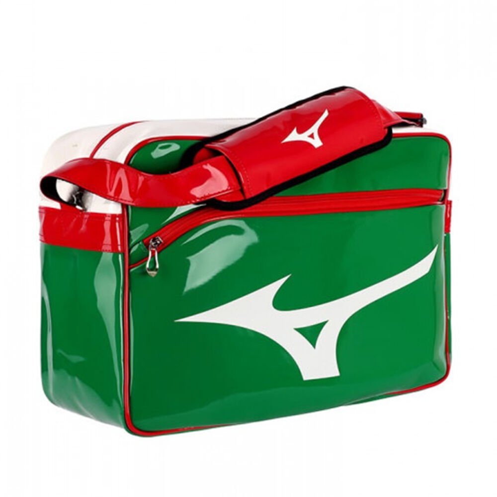Mochila Mizuno RB Enamel M Para Mujer Verdes/Rojos 0247831-WV