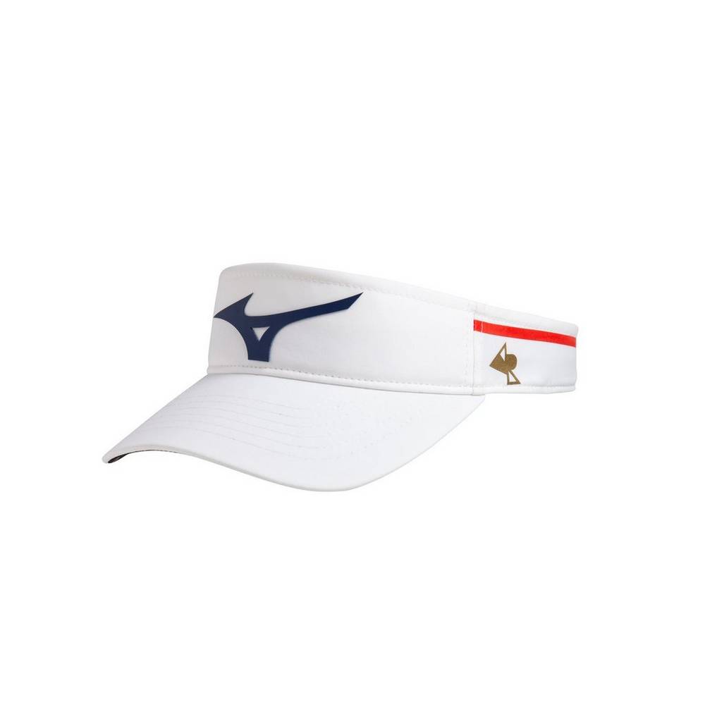 Visera Mizuno April Ross Para Mujer Blancos 2834061-EH