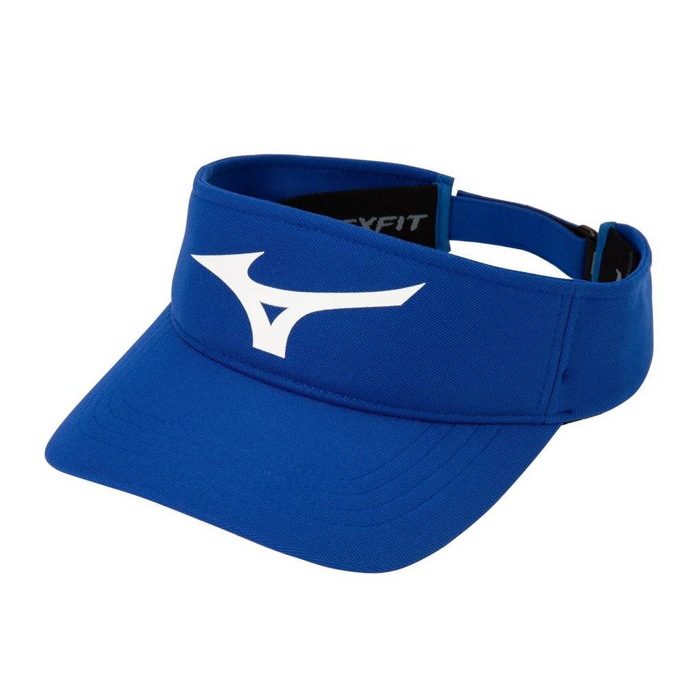 Visera Mizuno Beisbol Diamond Para Mujer Azul Rey/Blancos 3678452-VE